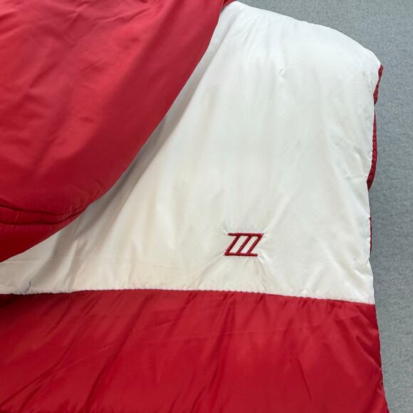 Zyia Active Puffer Vest Women's S Red White Black Hooded Outdoor Athleisure EUC - Picture 3 of 13